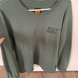 CAT Green Sweatshirt